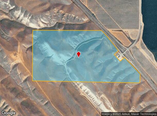 580 Page Ave, Los Banos, CA Parcel Map