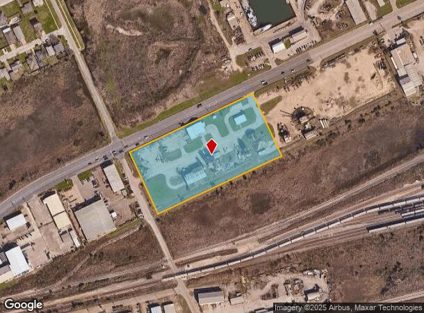  7501 Harborside Dr, Galveston, TX Parcel Map