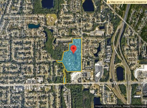  7925 Merrill Rd, Jacksonville, FL Parcel Map