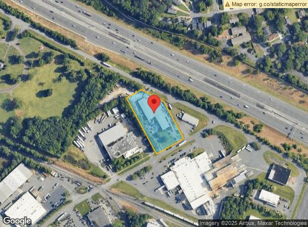  9628 Industrial Dr, Pineville, NC Parcel Map