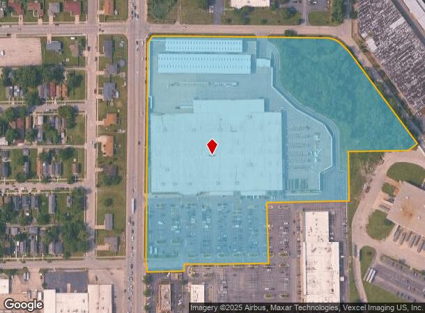 1233 165Th St, Hammond, IN Parcel Map