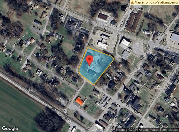  128 W Cherry St, Pembroke, KY Parcel Map