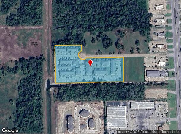 121 Clements St, Angleton, TX Parcel Map