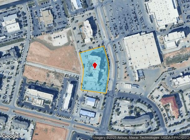  1401 Tradewinds Blvd, Midland, TX Parcel Map