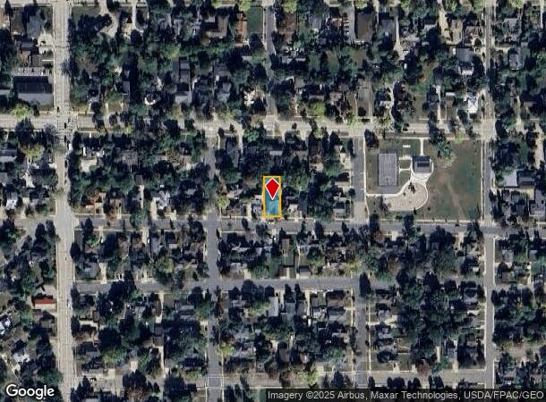 1816 Ellis St, Stevens Point, WI Parcel Map