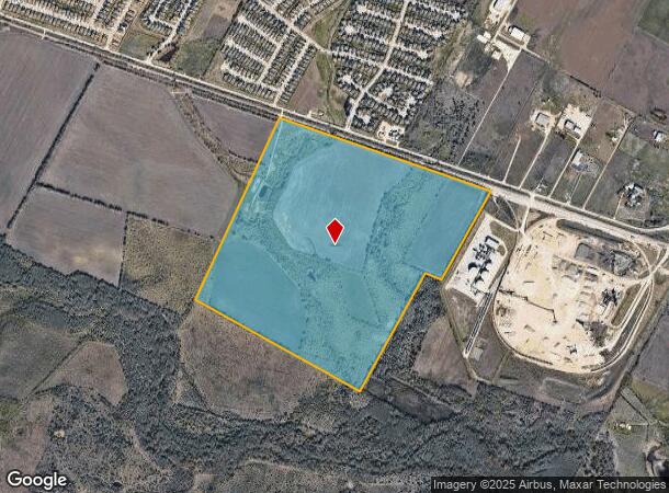  13111 Old Hwy, Manor, TX Parcel Map