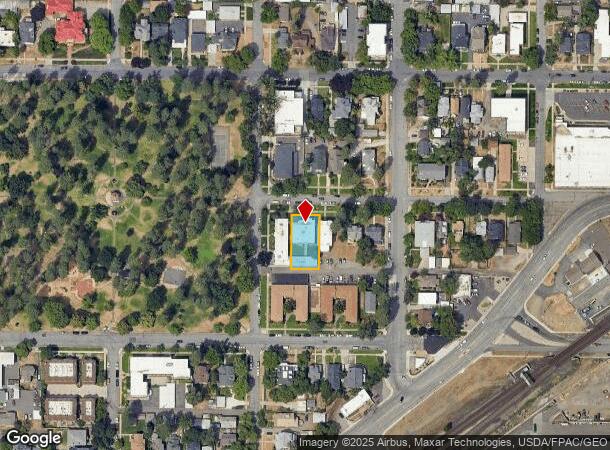  2023 W 3Rd Ave, Spokane, WA Parcel Map