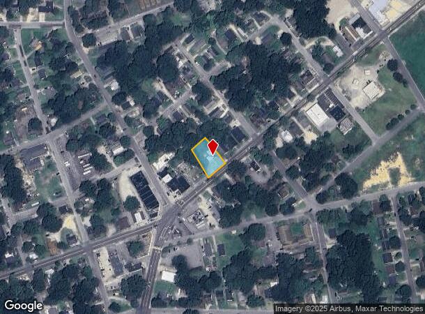  1006 Goldsboro St Sw, Wilson, NC Parcel Map