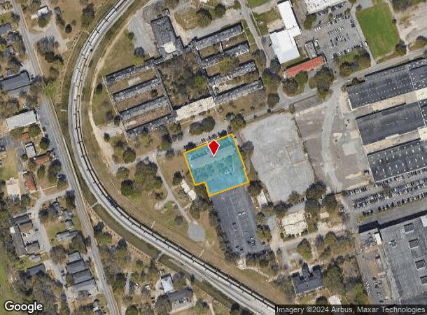  1691 Turnbull Ave, North Charleston, SC Parcel Map