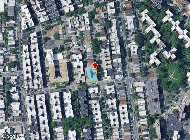  1505 Leland Ave, Bronx, NY Parcel Map