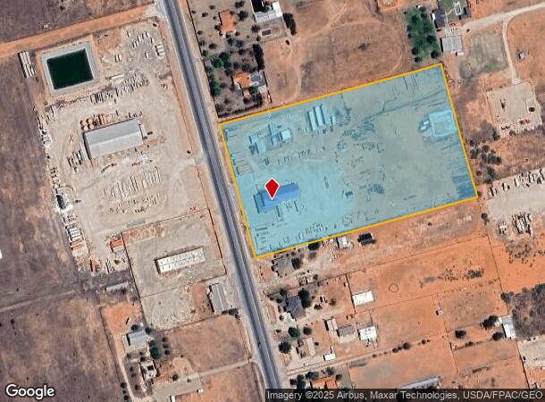  5909 S State Highway 349, Midland, TX Parcel Map