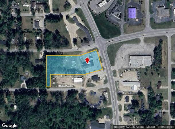  8255 S Mason Dr, Newaygo, MI Parcel Map