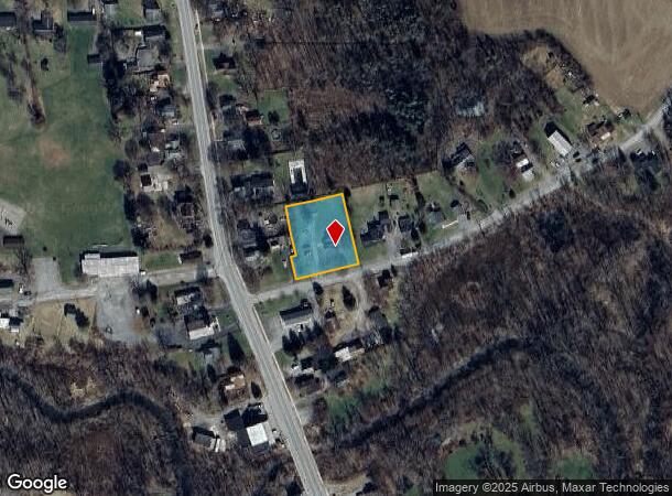  4586 Clay St, Hemlock, NY Parcel Map