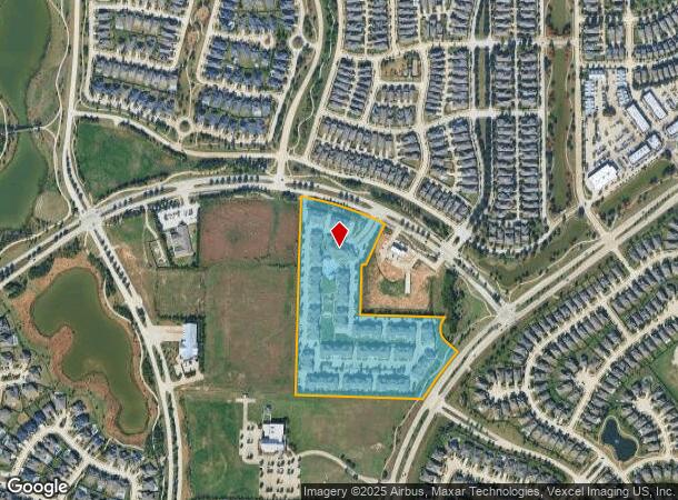 18515 Bridgeland Creek Pkwy, Cypress, TX Parcel Map