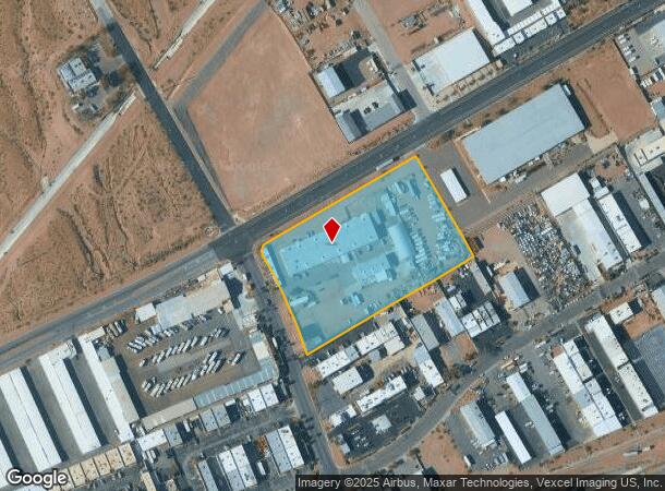 711 Yucca St, Boulder City, NV Parcel Map