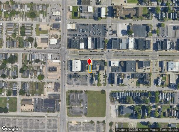  2314 W Franklin St, Evansville, IN Parcel Map