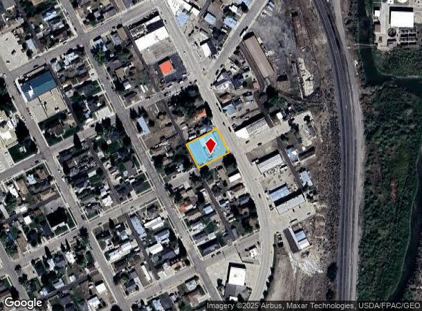 1005 Pine Ave, Kemmerer, WY Parcel Map