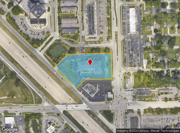  25100 Northwestern Hwy, Southfield, MI Parcel Map