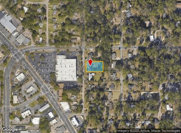  1925 Hollywood Dr, Tallahassee, FL Parcel Map