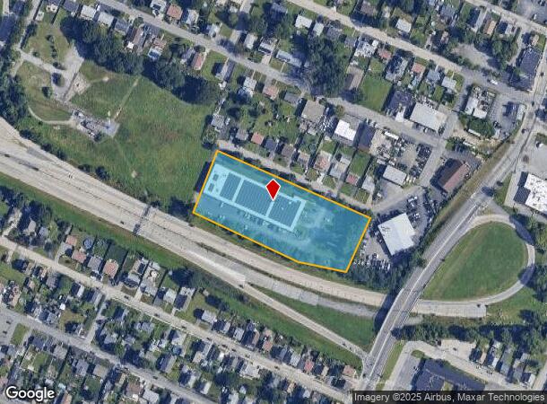 33 Eastern Ave, East Providence, RI Parcel Map