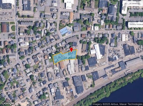  17 Fountain St, Waltham, MA Parcel Map