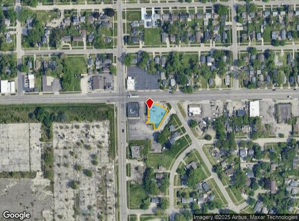  3322 Davison Rd, Flint, MI Parcel Map