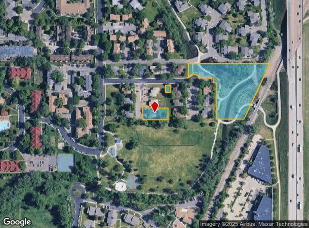 3480 Hayden Pl, Boulder, CO Parcel Map