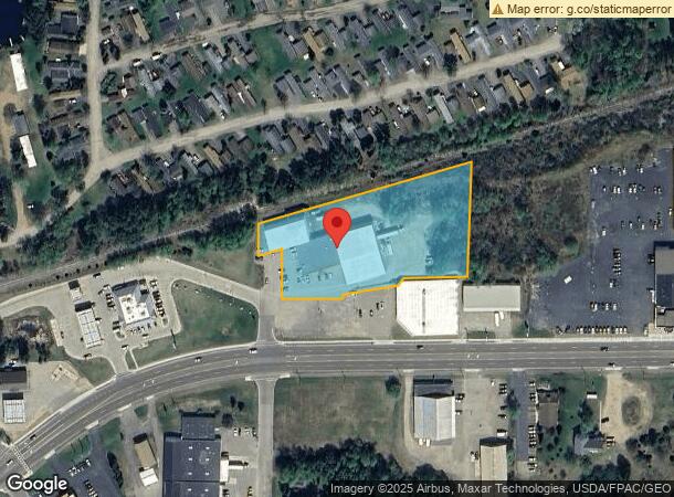  1607 N Stevens St, Rhinelander, WI Parcel Map