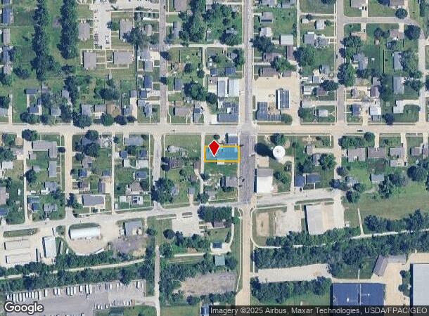 107 S Main Ave, Huxley, IA Parcel Map