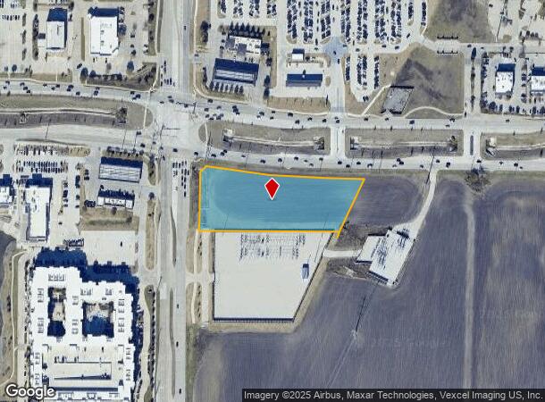  4795 Main St, Frisco, TX Parcel Map