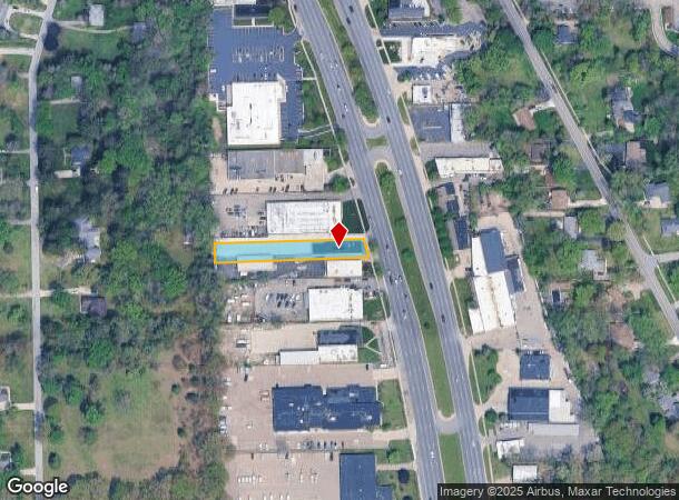 24445 Telegraph Rd, Southfield, MI Parcel Map