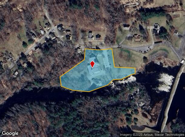  114 Mansfield Hollow Rd, Mansfield Center, CT Parcel Map