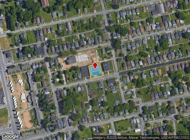  1680 11Th Ave, Huntington, WV Parcel Map