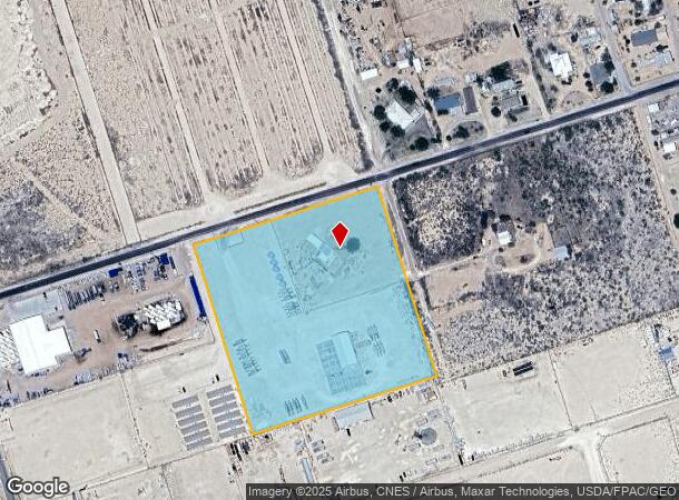 2601 S Ursila St, Monahans, TX Parcel Map