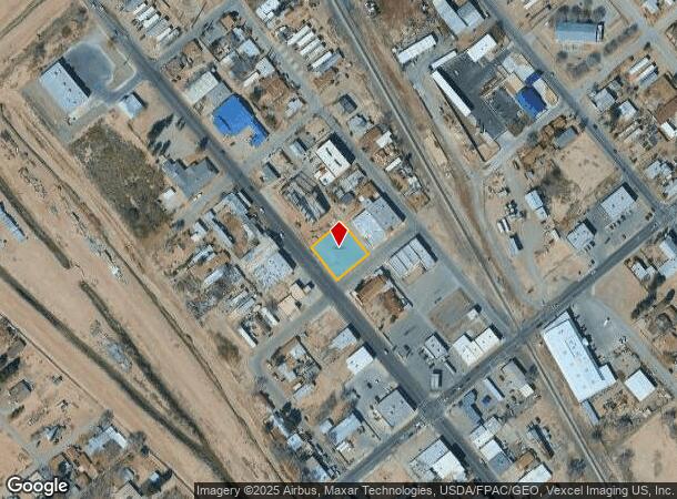 201 W Main St, Fabens, TX Parcel Map