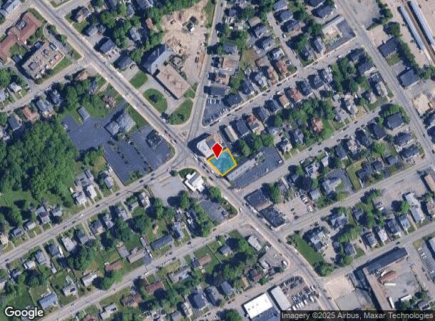  821 N Main St, Brockton, MA Parcel Map