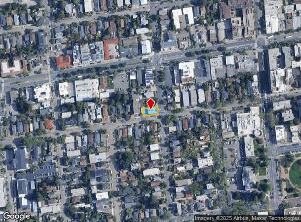1743 Addison St, Berkeley, CA Parcel Map