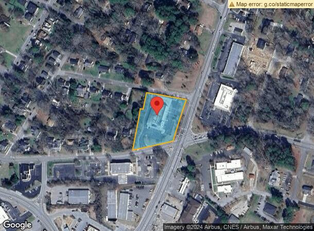  518 E Nash St, Louisburg, NC Parcel Map