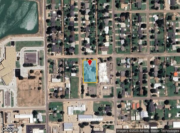 2813 W 8Th St, Plainview, TX Parcel Map