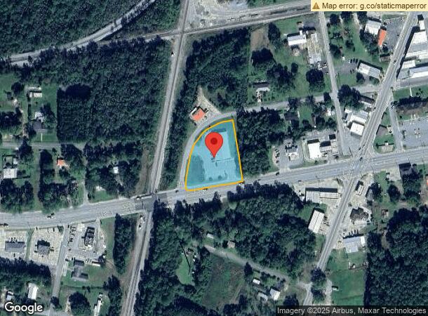  13515 Cleveland St W, Nahunta, GA Parcel Map