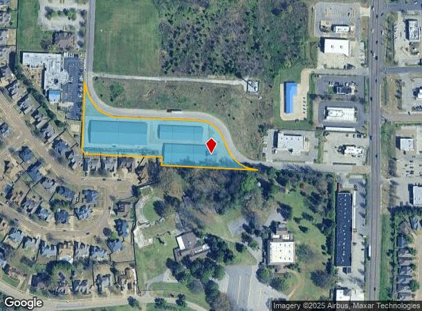 1111 Macon View Dr, Cordova, TN Parcel Map