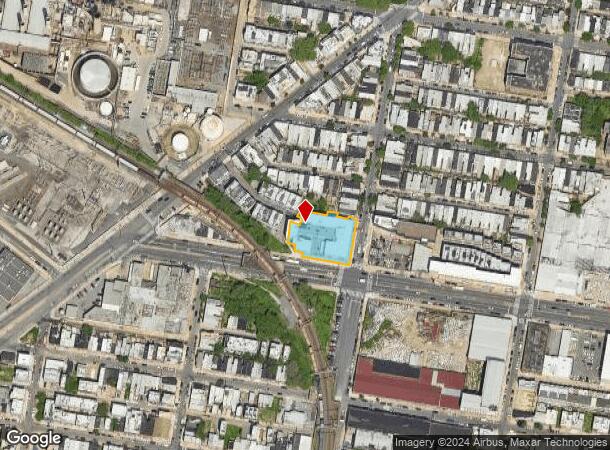  2501 Washington Ave, Philadelphia, PA Parcel Map