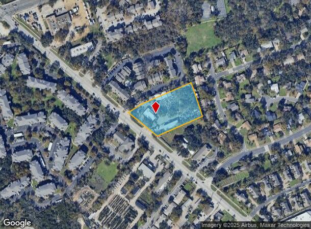  13357 Pond Springs Rd, Austin, TX Parcel Map