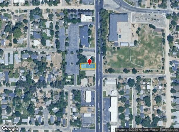  1961 S Broadway Ave, Boise, ID Parcel Map