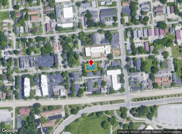  701 S Rawlings St, Carbondale, IL Parcel Map