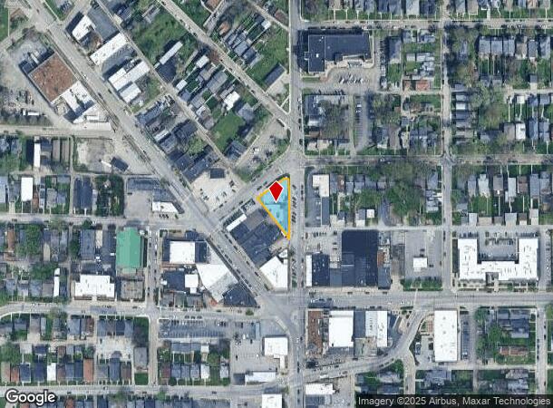 1030 Shelby St, Indianapolis, IN Parcel Map