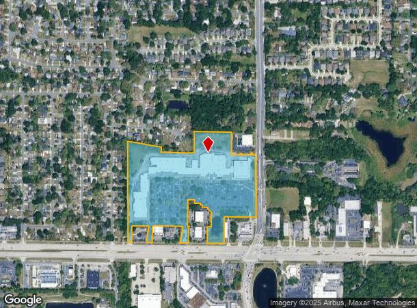 2121 E Semoran Blvd, Apopka, FL Parcel Map