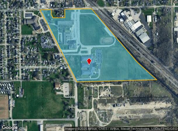 1701 E Broadway St, Toledo, OH Parcel Map