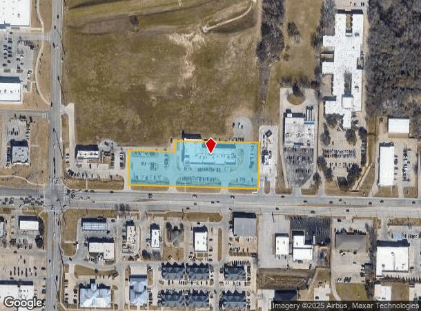  2200 W University Dr, Denton, TX Parcel Map