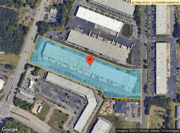  2933 S Miami Blvd, Durham, NC Parcel Map